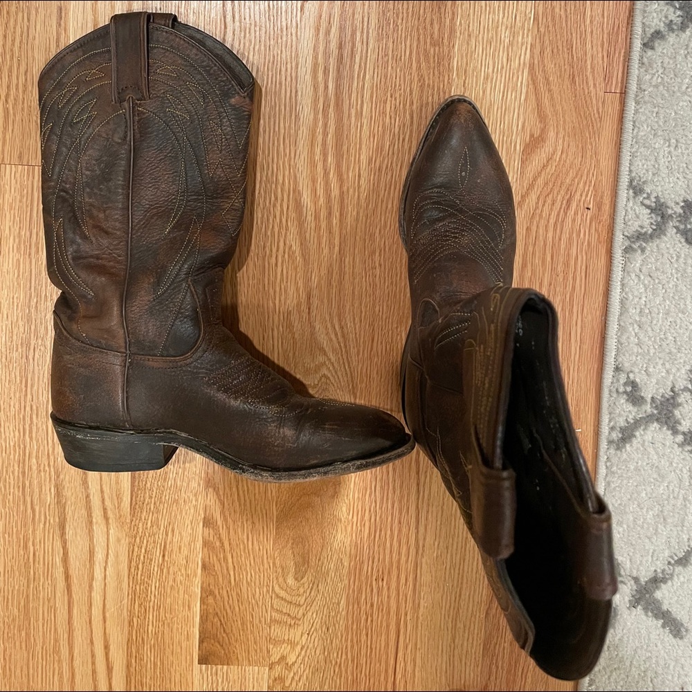 Frye cowboy boots